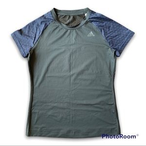 Adidas Climalite Mesh Insert T-shirt Size M